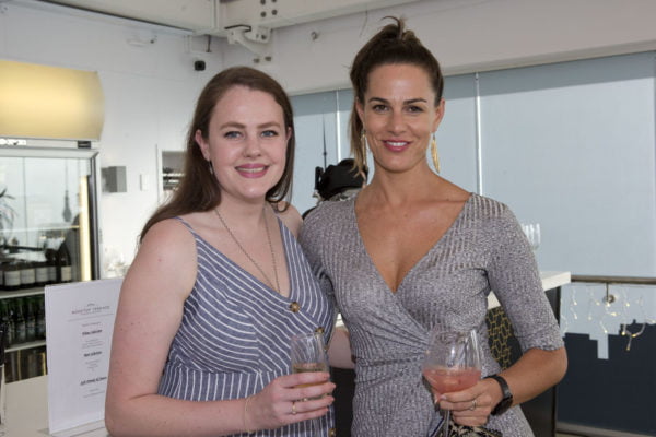 Kate Barron with Claire Robbie